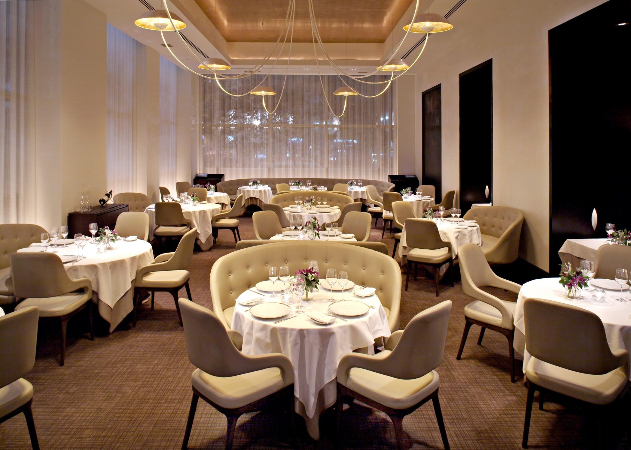 Trump International Ню Йорк Ресторант снимка The interior of the restaurant