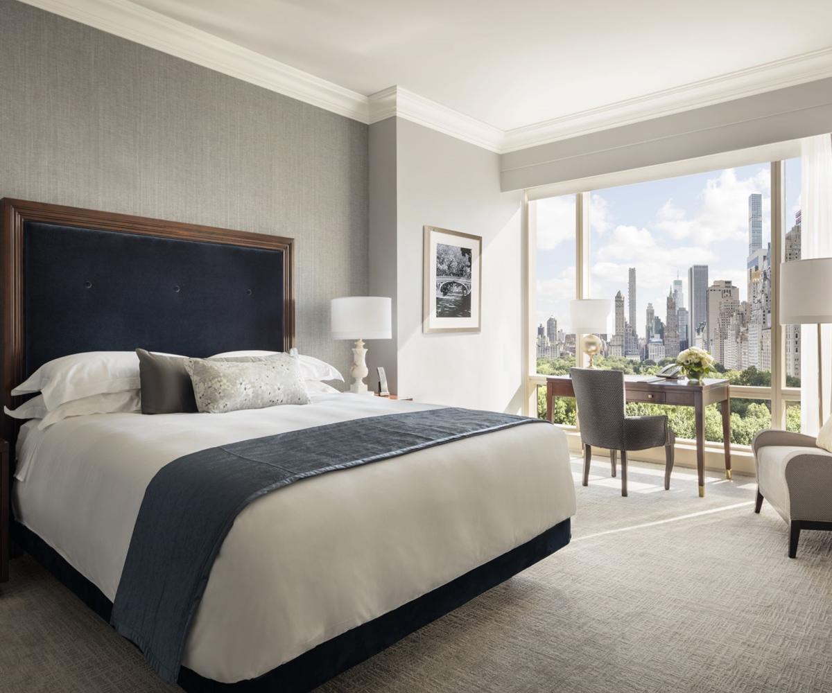 Trump International Ню Йорк Екстериор снимка A bedroom